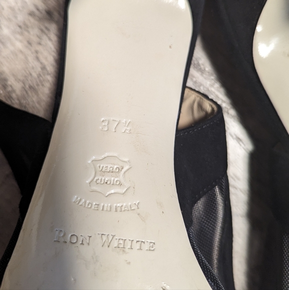 Ron White black heels - Picture 4 of 5